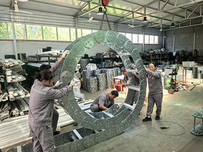 Metal Cable Drag Chain Workshop of Yodel
