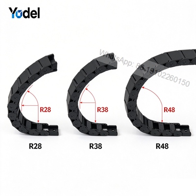 15mm Inner Height Drag Chain Optional Bend Radius