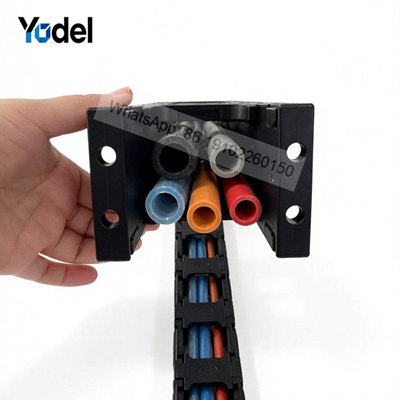 Openable Type Nylon Cable Drag Chain with 45mm Inner Height for Easy Wiring and Installation
