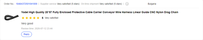 Yodel Cable Drag Chain Customer Reviews