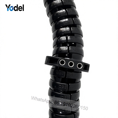 E50 Side-Opening 3D Motion Drag Chain Showing Internal Access