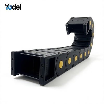55mm Inner Height Enclosed Nylon Cable Chain for CNC Cutting Machine